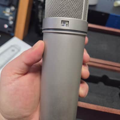 Neumann U 87 Ai Large Diaphragm Multipattern Condenser Microphone 1986 - Present - Nickel image 3