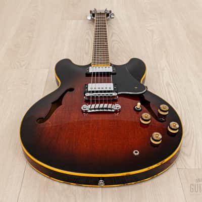 1982 Ibanez LR10 Lee Ritenour Artist w/ Brazilian Board, Antique Violin Sunburst w/ Case image 11