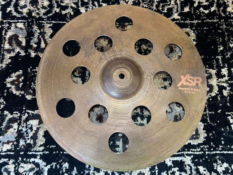 Sabian 16" XSR Monarch O-Zone Crash Cymbal - Unlathed image 1