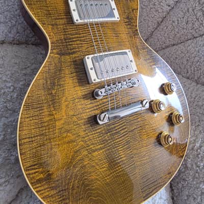 Gibson Les Paul Custom 3A Quilt Maple Top Ocean Blue Electric