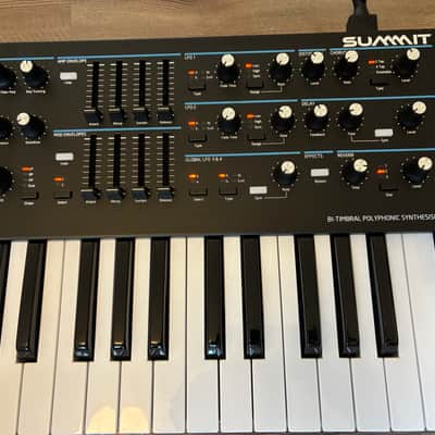 Novation Summit 61-Key 16-Voice Synthesizer 2019 - Present - Black image 7
