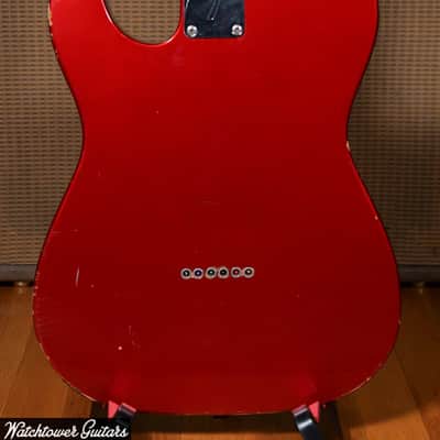 1966 Fender Telecaster Maple Cap Candy Apple Red image 3