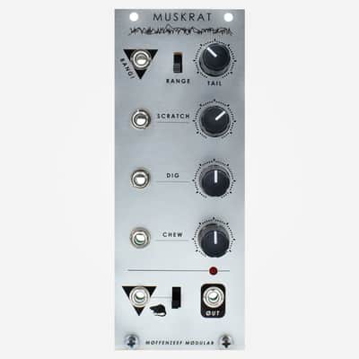 Moffenzeef Modular MUSKRAT with SOUND EXPANSION CHIPS Eurorack Glitch Percussion Module image 1