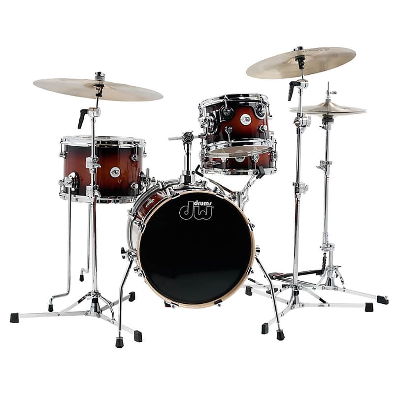 DW Design Series Mini-Pro 10 / 13 / 18 / 5x13" 4pc Shell Pack image 1