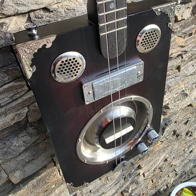 Delta Star Black Mamba PRO Cigar Box Guitar image 1