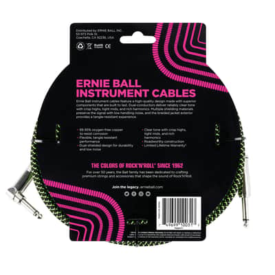 Ernie Ball Green Cable 3 set Regular Slinky& Cable Gift Bundle, ideal for the holidays! image 4