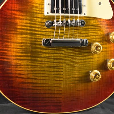 Gibson Custom Shop 1959 Les Paul Standard Bengal Burst Gloss Finish Fuller's Exclusive image 7