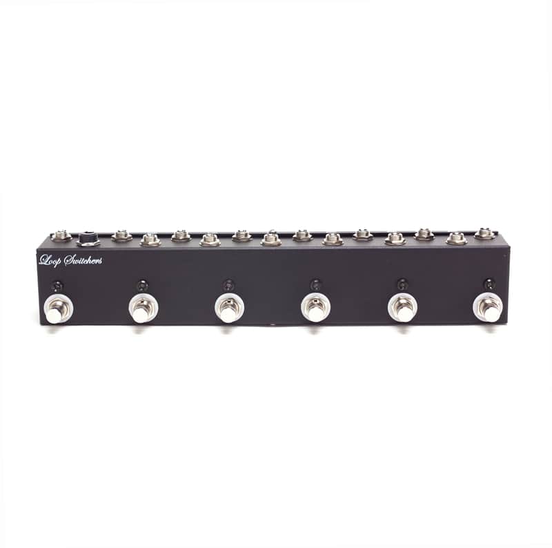 True Bypass Looper Pedal Loop Switchers 6 channel Clickless Soft Switch loopswitchers.com image 1