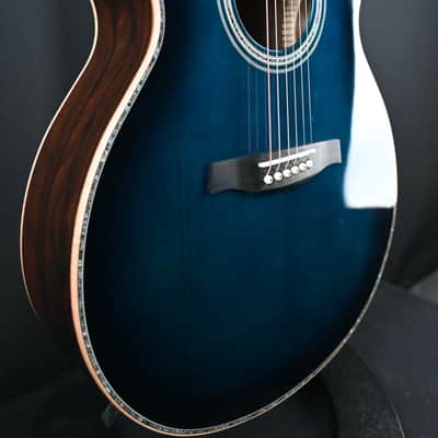 PRS SE Angelus A60E Cobalt Blue Burst #717 image 5