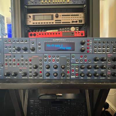 Novation Supernova II Rack 24-Voice Polyphonic Synthesizer / Vocoder – OS 2.0