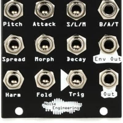 Noise Engineering Basimilus Iteritas Alia 6-oscillator Digital Drum Synthesizer Eurorack Module - Black image 2