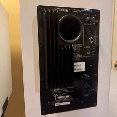 Yamaha HS8 8" Powered Studio Monitor (Pair) Excellent Condition - White image 10