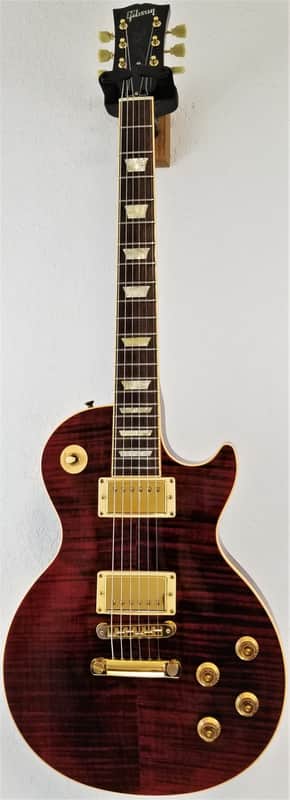 2005 Gibson Les Paul Standard Plus Top Wine Red Electric Guitar