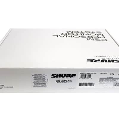 Shure PSM 300 Stereo Personal Monitor System with IEM (J13: 566-590 MHz) (Return Unit) image 3