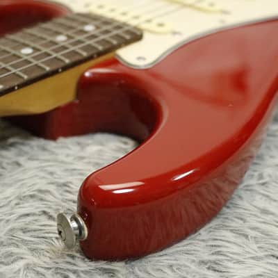 1990 made Greco GPM-1R Stratocaster type Fiesta Red finish Fujigen Made in Japan image 13