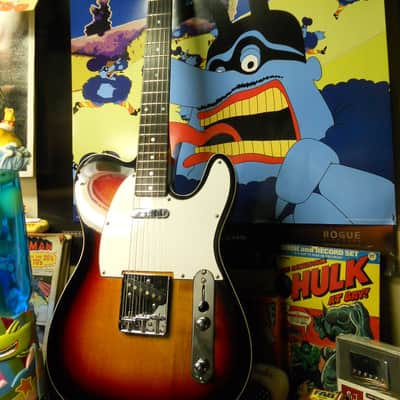 1992 Hohner TE Professional Custom Tobacco Burst telecaster (like a 62' fender custom) image 1