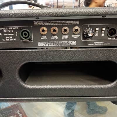 Fender Bassman 800 2-Channel 800-Watt Hybrid Bass Amp Head 2016 - Present - Black image 8