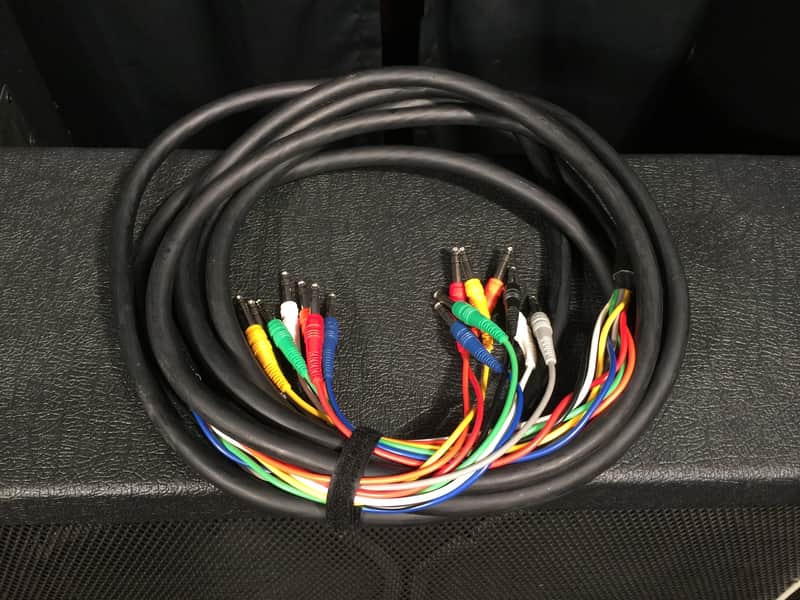 Hosa CSS807 CSS807 8 1/4" TRS Patch Snake - 7 Meter image 1