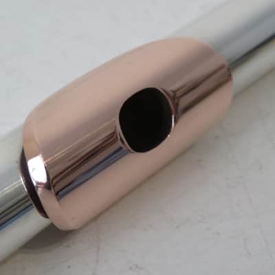 Andrew A.W.D Oxley Sterling Silver/Rose Gold Flute Head Joint image 4