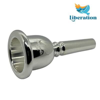 Liberation Mr. P 4.4 Signature Tuba Mouthpiece-Standard / Gold image 5