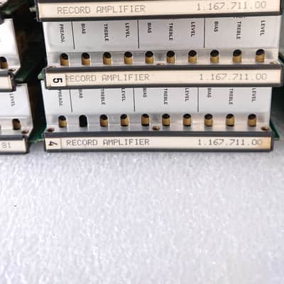 Studer B67, set of Audio & other cards image 5