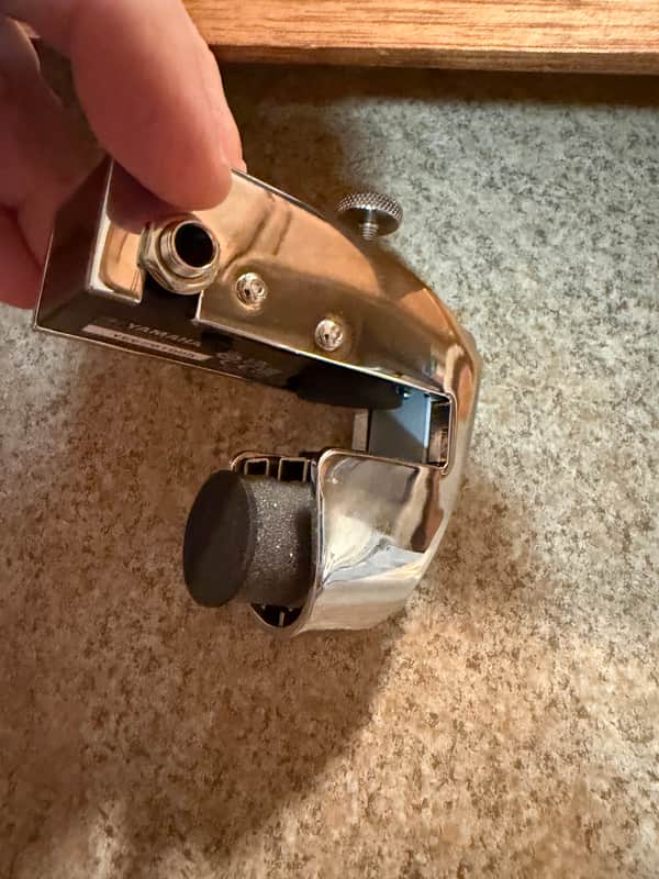 Yamaha DT-50K Single-Zone Bass Drum Trigger 2016 - Present - Chrome image 1