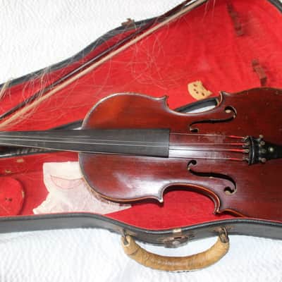 MEDIO FINO JTL 4/4 French Violin c.1900 J Thibouville-Lamy Mirecourt feb25 #3 (515B21) 1900s image 2