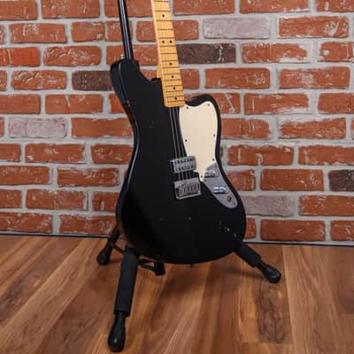 Fender Custom Shop Limited Edition La Cabronita Gato Gordo Jazzmaster Relic Aged Black 2014 w/OHSC image 3