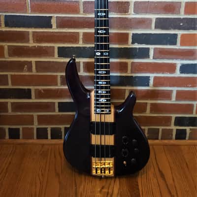 Peavey Rudy Sarzo Signature Bass 1991 Translucent Black image 1