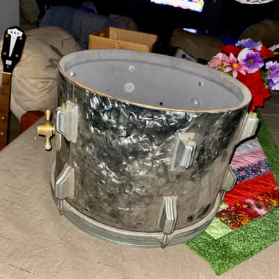 1964 Rogers Holiday 9" X 13" Tom Black Diamond Pearl image 2