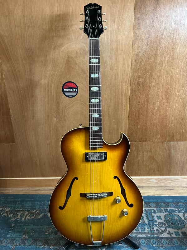 🌟 EPIPHONE E452T - SORRENTO VINTAGE 1964 – KALAMAZOO, USA 🌟 100% stock - Excellent
