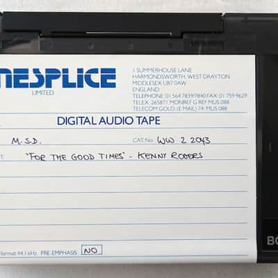 U-Matic Professional Digital Audio Tape 90s - Unknown image 3