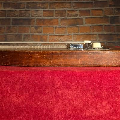 Vintage 1950s Electromuse Lap Steel Electric Guitar Natural image 9