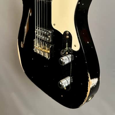 Fender Custom Shop Ltd. Ed. Caballo Tono Ligero Relic - Aged Black image 11
