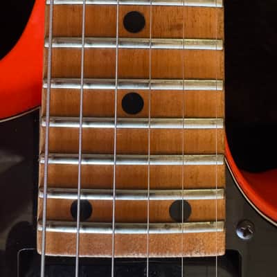 FINAL Day on Reverb - Just letting everyone know. JB --- Steve Vai Owned, Played, Signed, 1987 Ibanez RG550 Prototype Road Flare Red – Artwork on guitar. I brought this guitar to the Namm show many years ago. image 11