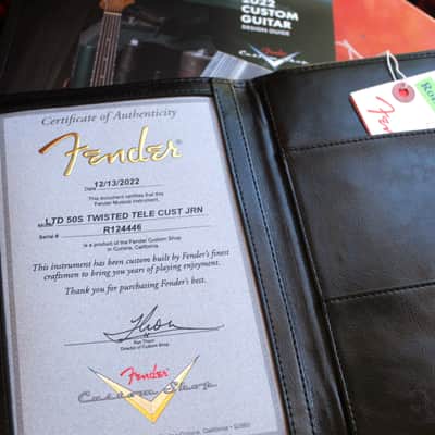 FENDER "Custom Shop Limited Edition '50s Twisted Telecaster Custom Journeyman Relic , Aged Tahitian Coral" 3, 57 KG image 20