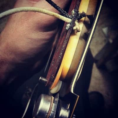 201707 :: Baldman's Relic "We Want You!" Stratocaster in Army Green :: Aged Vintage Roadworn image 4
