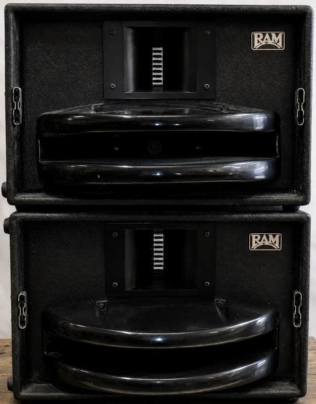 VINTAGE RAM 1980's TOURING UK MADE GAUSS HF4000 HORN RIBBON SPEAKERS image 1