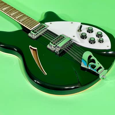 Rickenbacker 360/12 1990 - Jetglo Black RARE! image 6