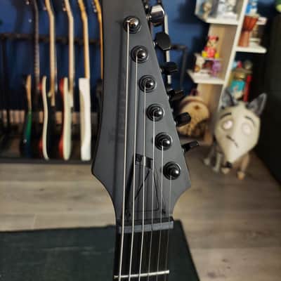 Ibanez RGRTBB21 Iron Label Baritone 2023 - Present - Black Flat image 5