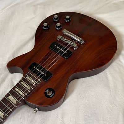 2009 Gibson Les Paul Studio Mahogany Top P90 - Vintage Gloss Brown - Free Pro Setup - 6.9 lbs image 6