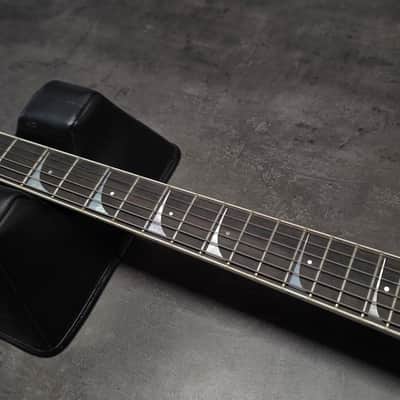 Dean Dave Mustaine Signature Flying King V VMNT Artist Owned, Signed and Tour Stage Played By Dave! USA Custom Shop Black Megadeth Terminated Graphic Artwork - Post Malone GQ Interest Pre-Gibson era image 16