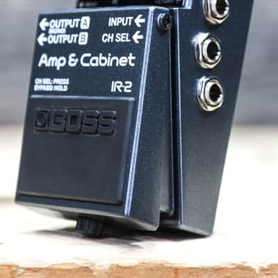 Boss IR-2 Amp & Cabinet Premium Amp Emulator and Cabinet IR Loader Effect Pedal image 2