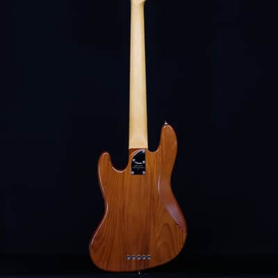 Fender American Professional II Jazz Bass V, Maple FB, Roasted Pine image 7