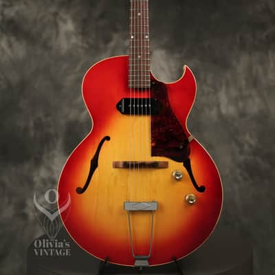 1966 Gibson ES-125TC Cherry Sunburst w/ original hardshell case + HANG TAG!!! image 2