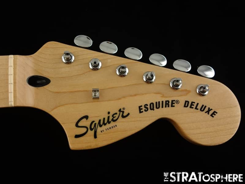 Fender Squier Paranormal Esquire Deluxe NECK w/ TUNERS, C 25.5 image 1