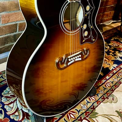 Gibson SJ-200 Standard with LR Baggs Anthem 2017 Vintage Sunburst image 2