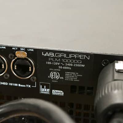Lab Gruppen PLM 10000Q Powered Loudspeaker Management System CG01028 image 10