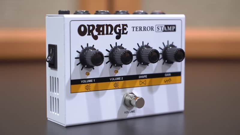 Orange Terror Stamp 20-watt Valve Hybrid Guitar Amp Pedal image 1