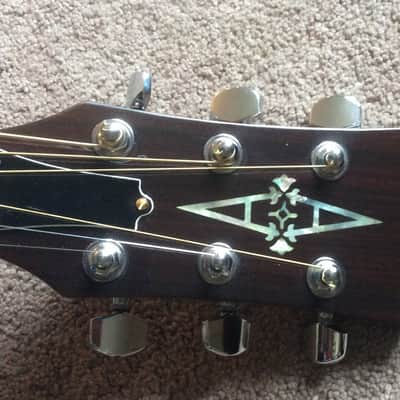 Alvarez 5055 Bluesman Acoustic, Sunburst hardshell case image 5